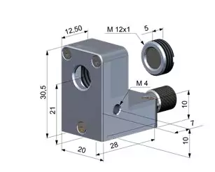 Thermomètre infrarouge CSmicro 2M