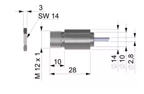 Thermomètre infrarouge CSmicro LT