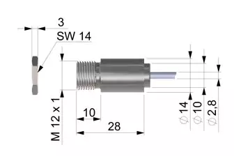 Mesure de température CT 1M / 2M