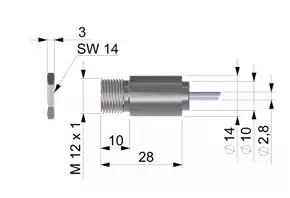 Mesure de température CT 3M