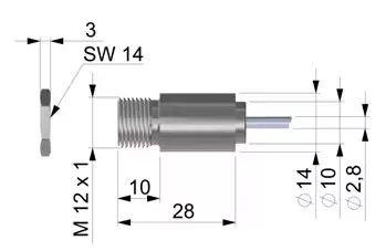 Pyromètre à grande vitesse CT 4ML