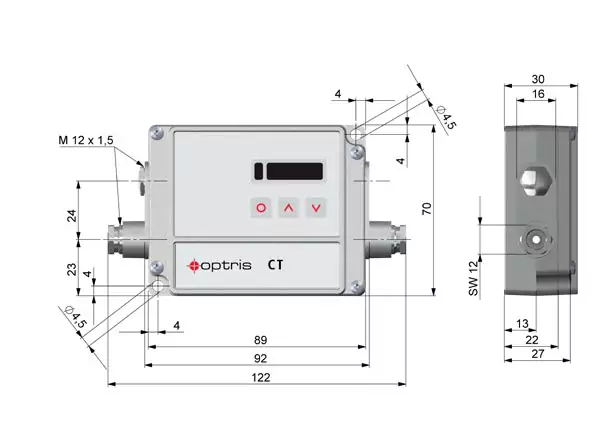 Mesure de température CT P7