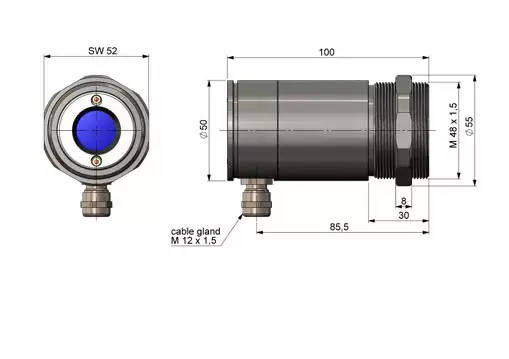 Thermomètre infrarouge CTlaser 05M