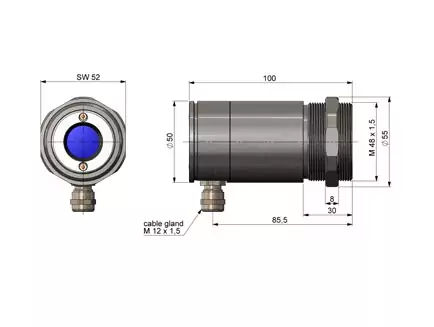 Thermomètre infrarouge CTlaser 1M/2M