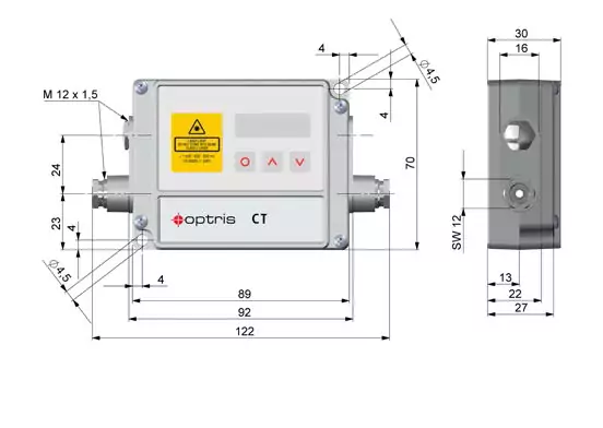 Thermomètre infrarouge CTlaser F2/F6