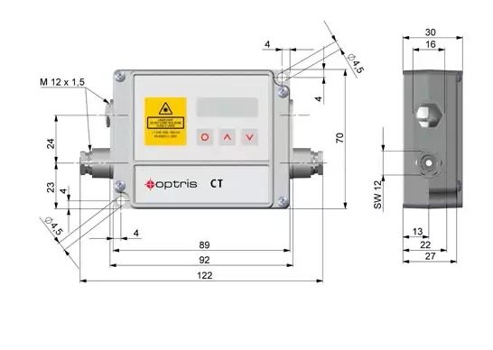 Thermomètre infrarouge CTlaser G5