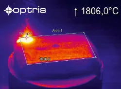 Pl 08M Optris - Caméra thermique Série PI
