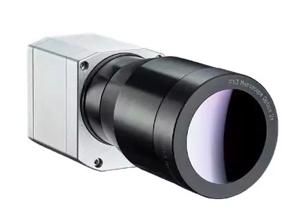 PI640i Optique Microscope Caméra thermique