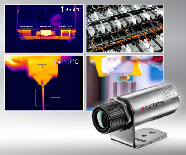 Xi 640 Optris - Caméra thermique haute résolution VGA